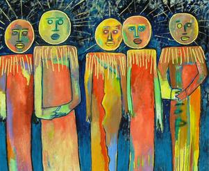 Talking ancestors. Anne Deon . annedeon.com