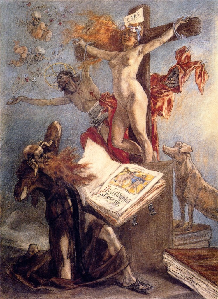 002-felicien-rops-the temptation of st anthony